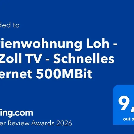 Loh - 55zoll Tv - Schnelles Internet 500mbit 아파트